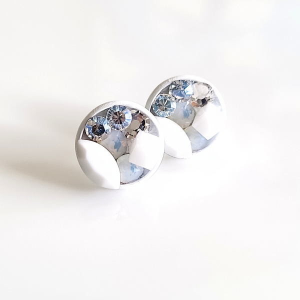Staci Stud "Cloud"  Earrings