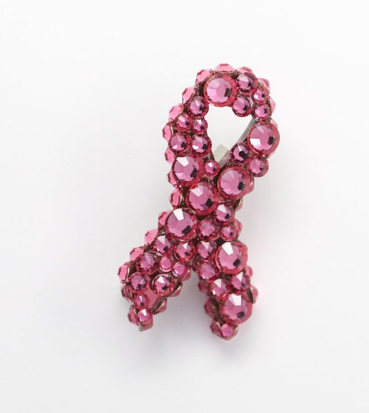 Pink Breast Cancer Awareness Ribbon (Pin/Brooch)