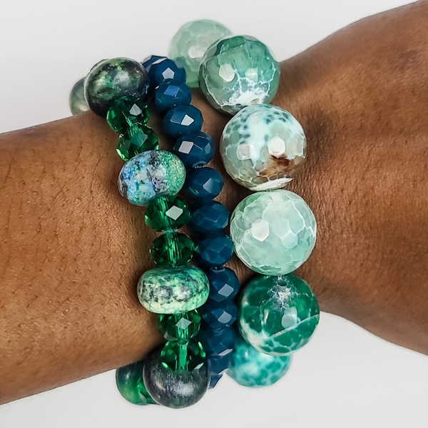 Gemi "Emerald" Bracelet Set