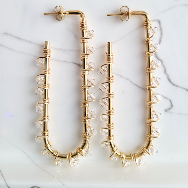 Elli "Cystal" Earrings