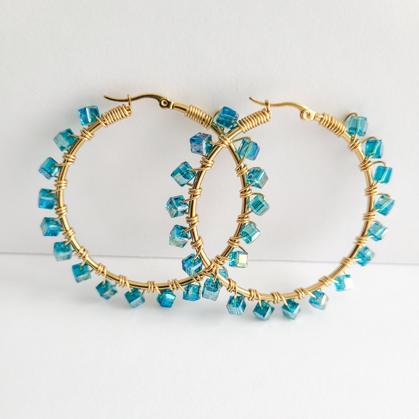 Jessi "Blue" Hoops (Gold)