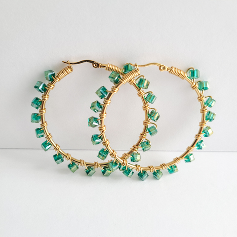 Jessi "Green" Hoops (Gold)