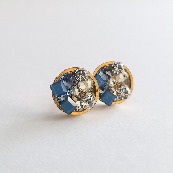 Staci Stud "Crystal Sky" Earrings