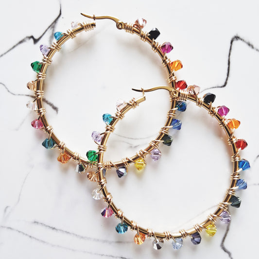 Jodi Hoops | Gold Multi