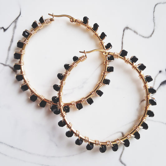 Jodi Hoops | Black