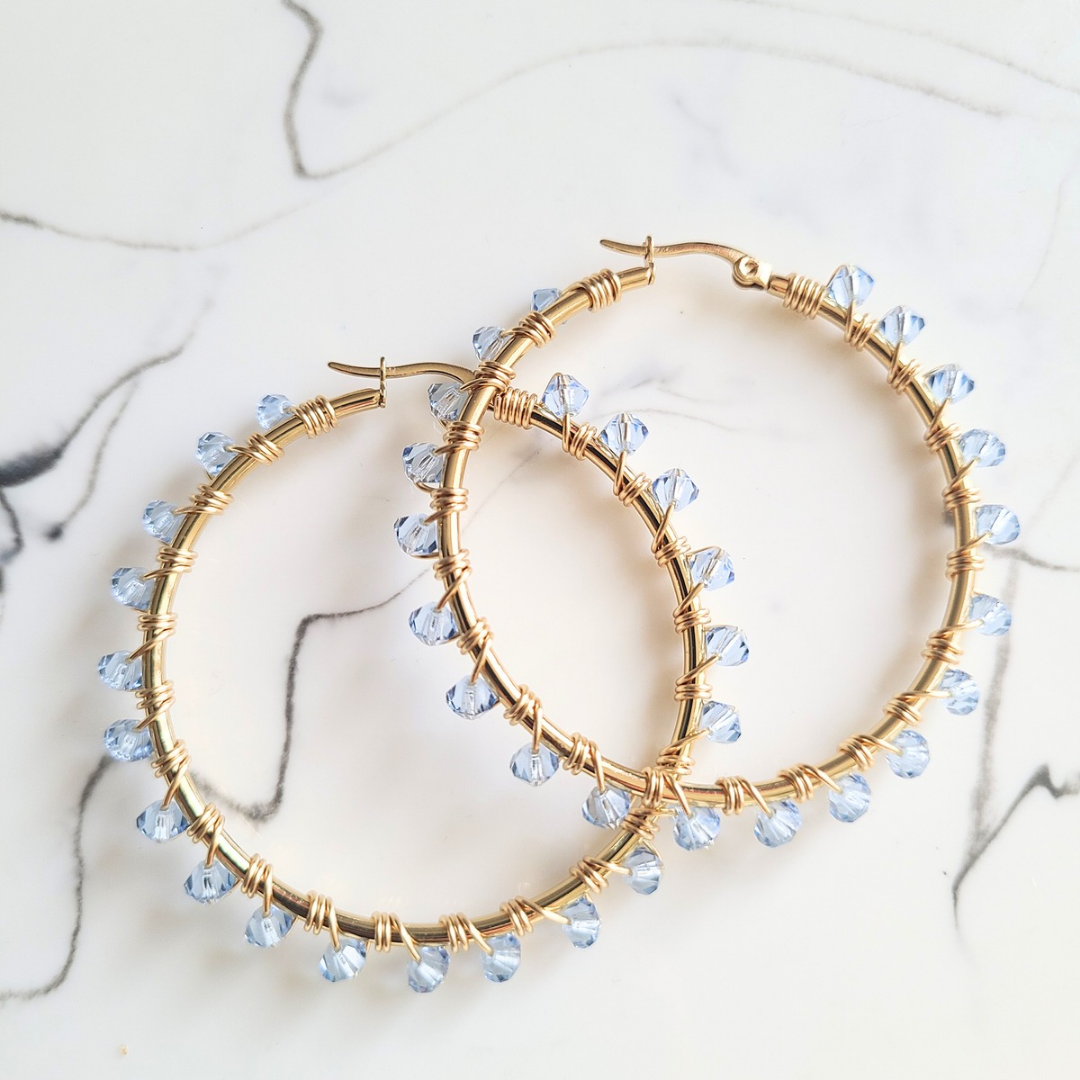 Jodi "Sky Blue" Hoops