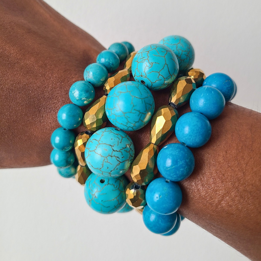 Maxi "Turquoise" Bracelet Stack