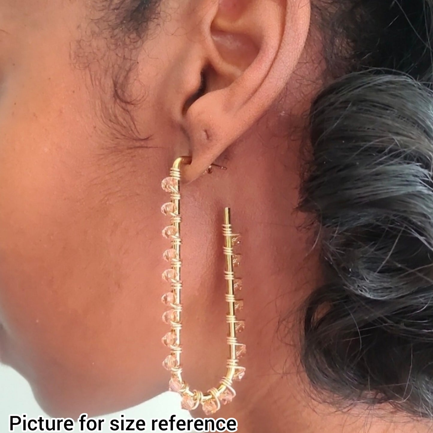 Elli Earrings | Amethyst AB