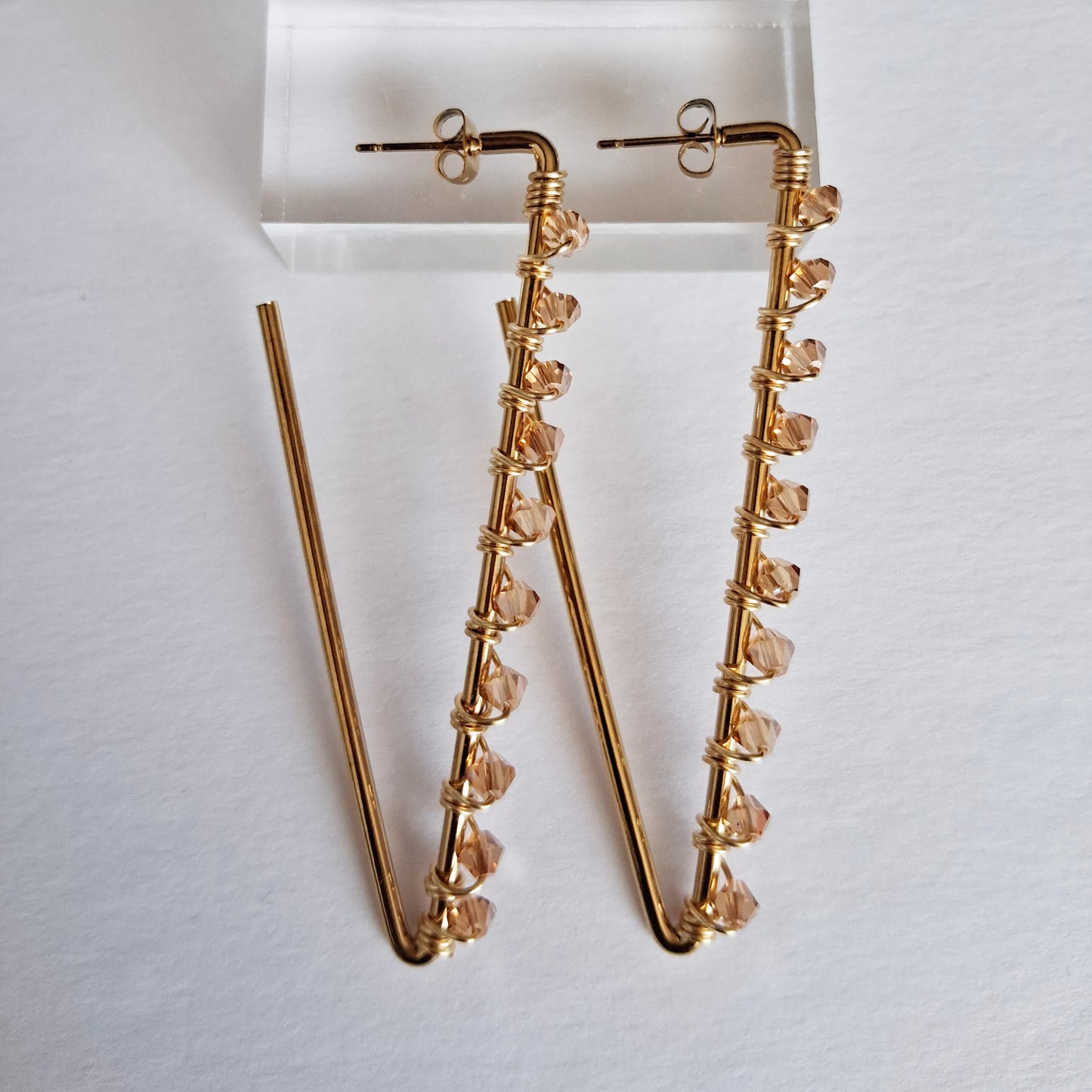 Tammi Earrings | Golden Shadow