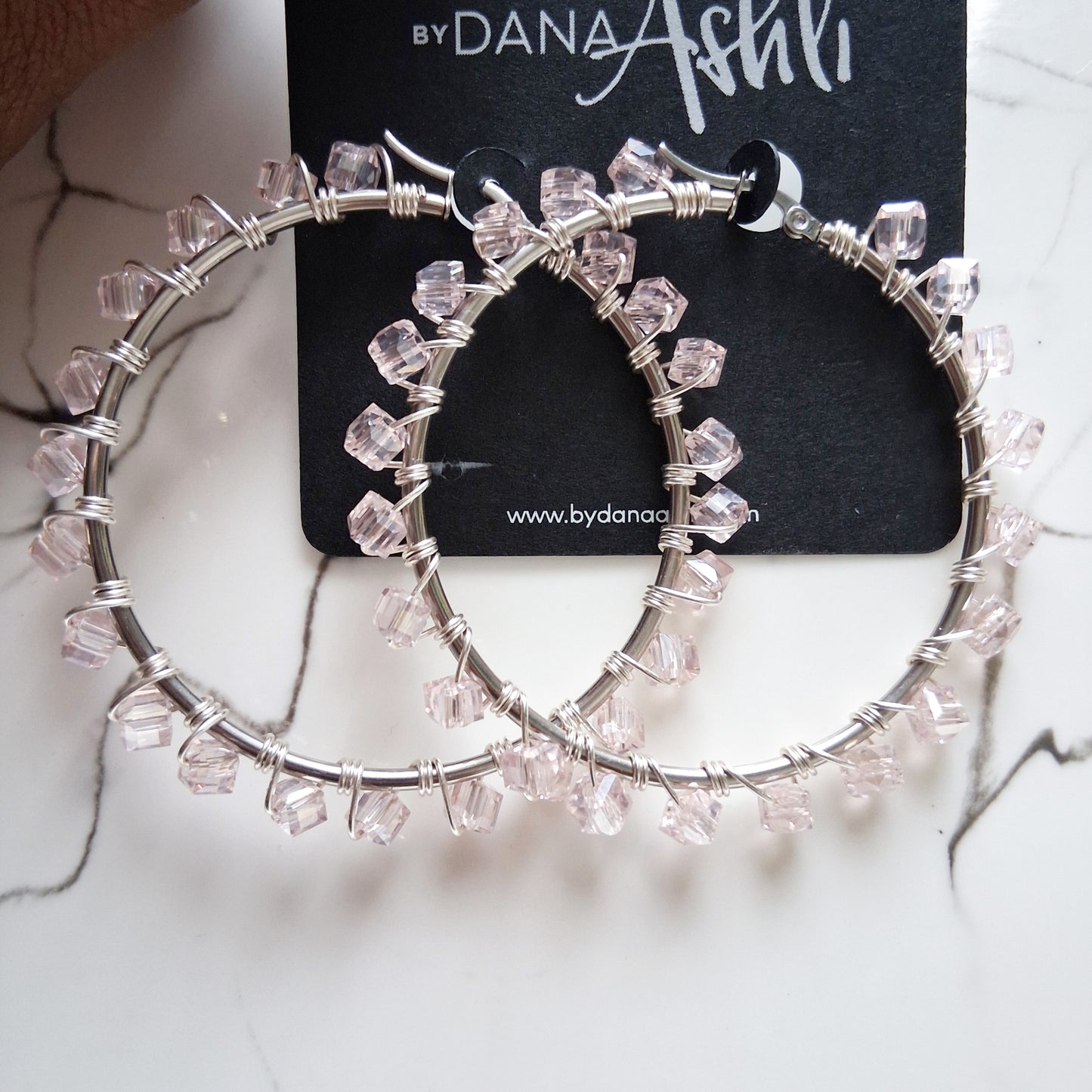 Jessi Hoops | Light Pink