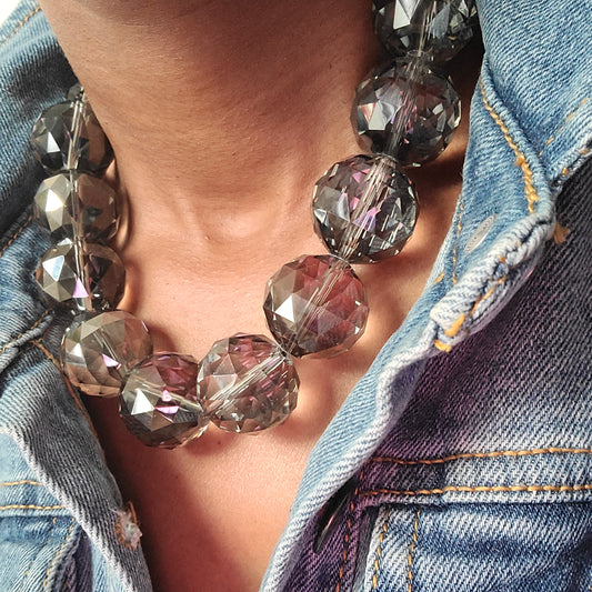 Bobbi Necklace | Gunmetal