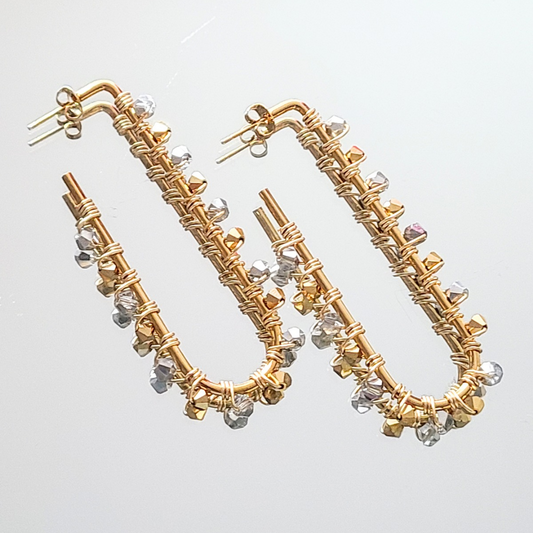 Elli "Gold & Silver" Earrings