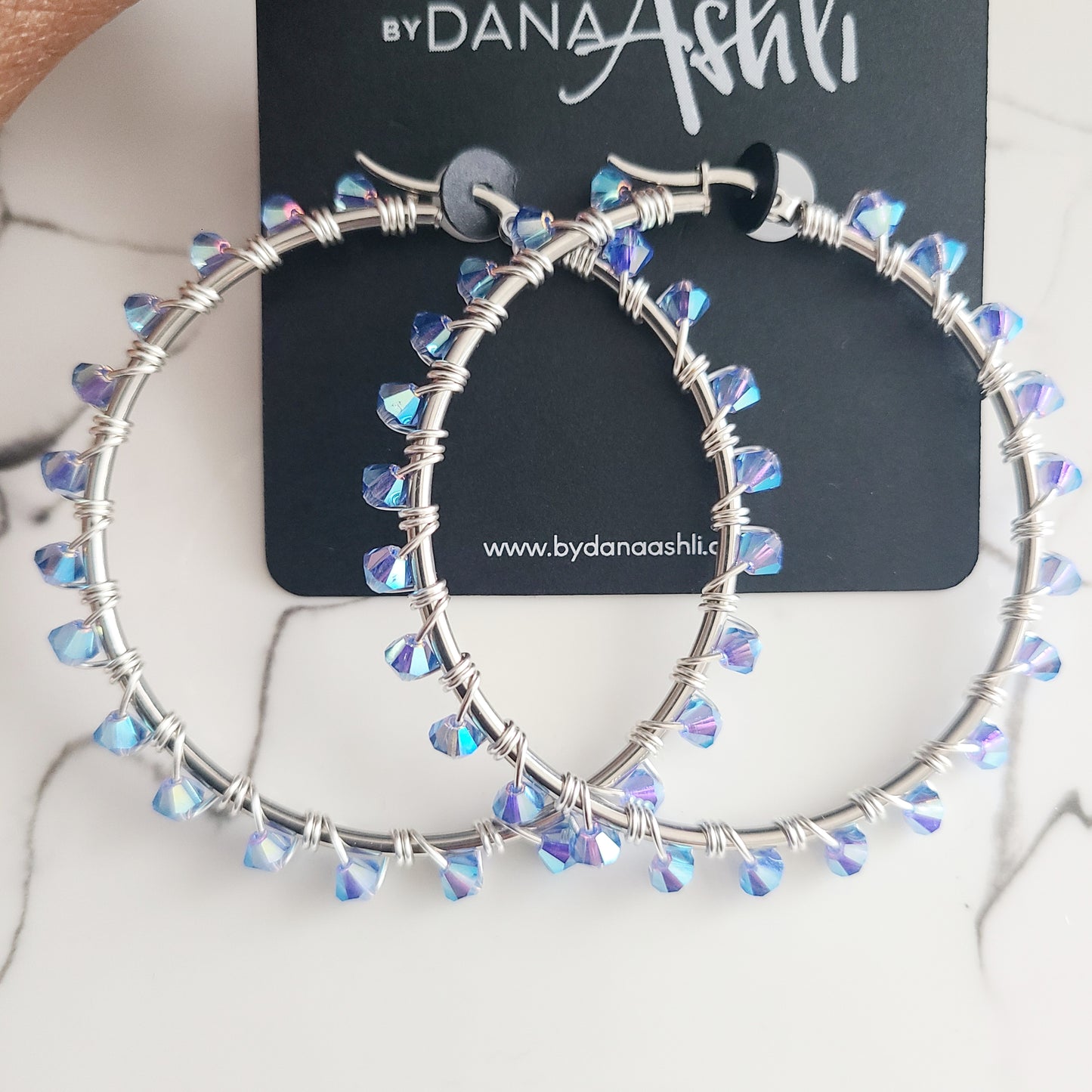Jodi Hoops | Light Blue AB